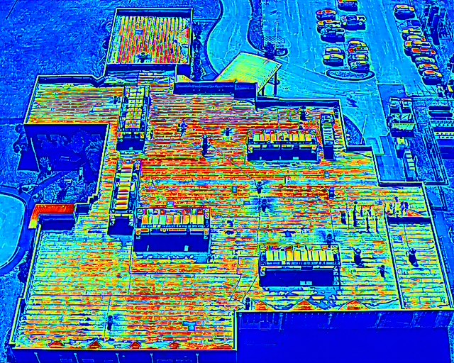 Thermal Imaging — Roof Before Coating